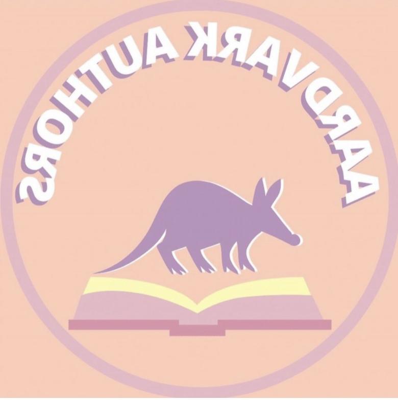 The adorable logo for Beloit's newest creative writing club, the Aardvark Authors