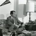 乔治H.W. 1978年2月，布什访问伯洛伊特学院.